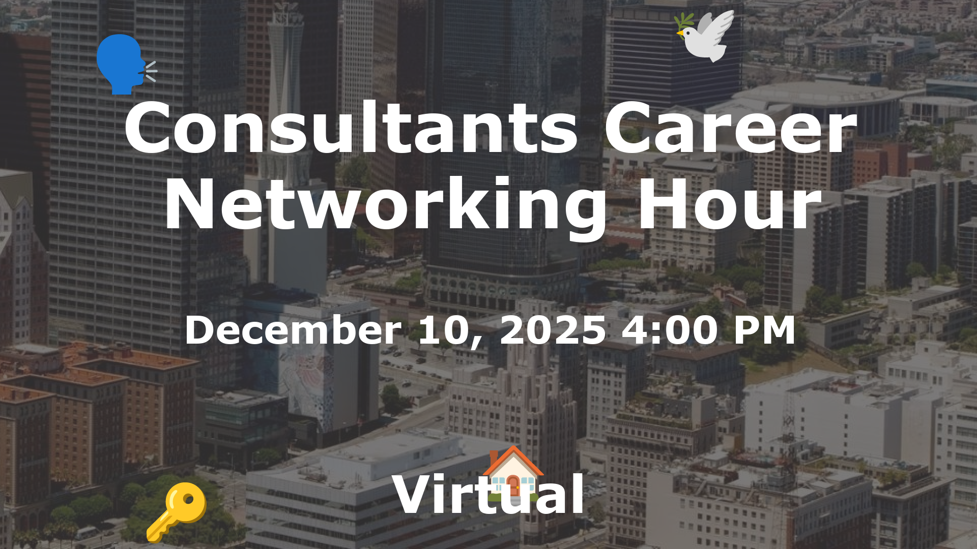 Consultants Career Networking Hour event image